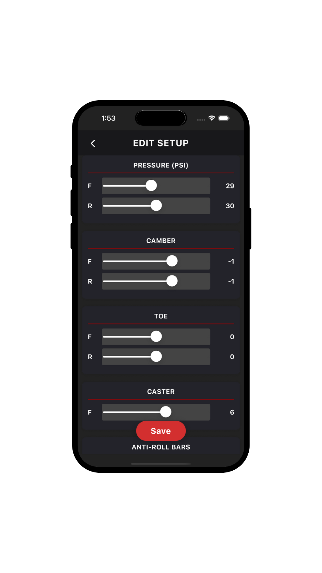 PocketTuner Setup Editor