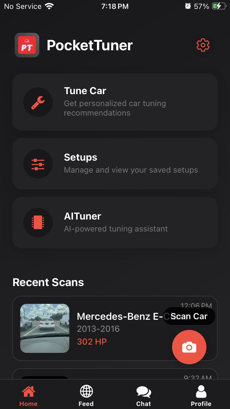 PocketScanner - Car Scanning Interface